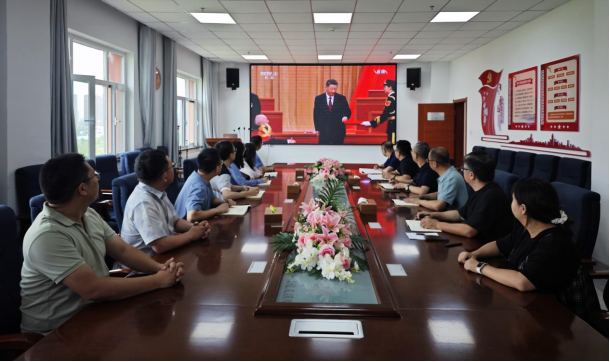 机电工程学院组织师生集中收看庆祝中国共产党成立105周年大会
