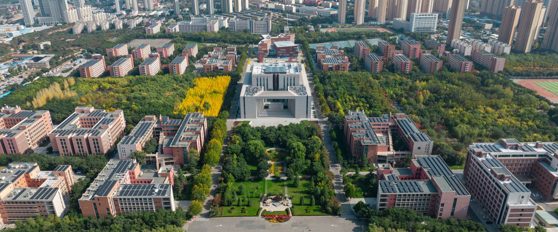 兰州理工大学俯瞰图